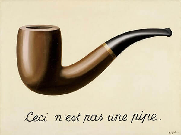 ceci n'est pas une pipe par rené magritte